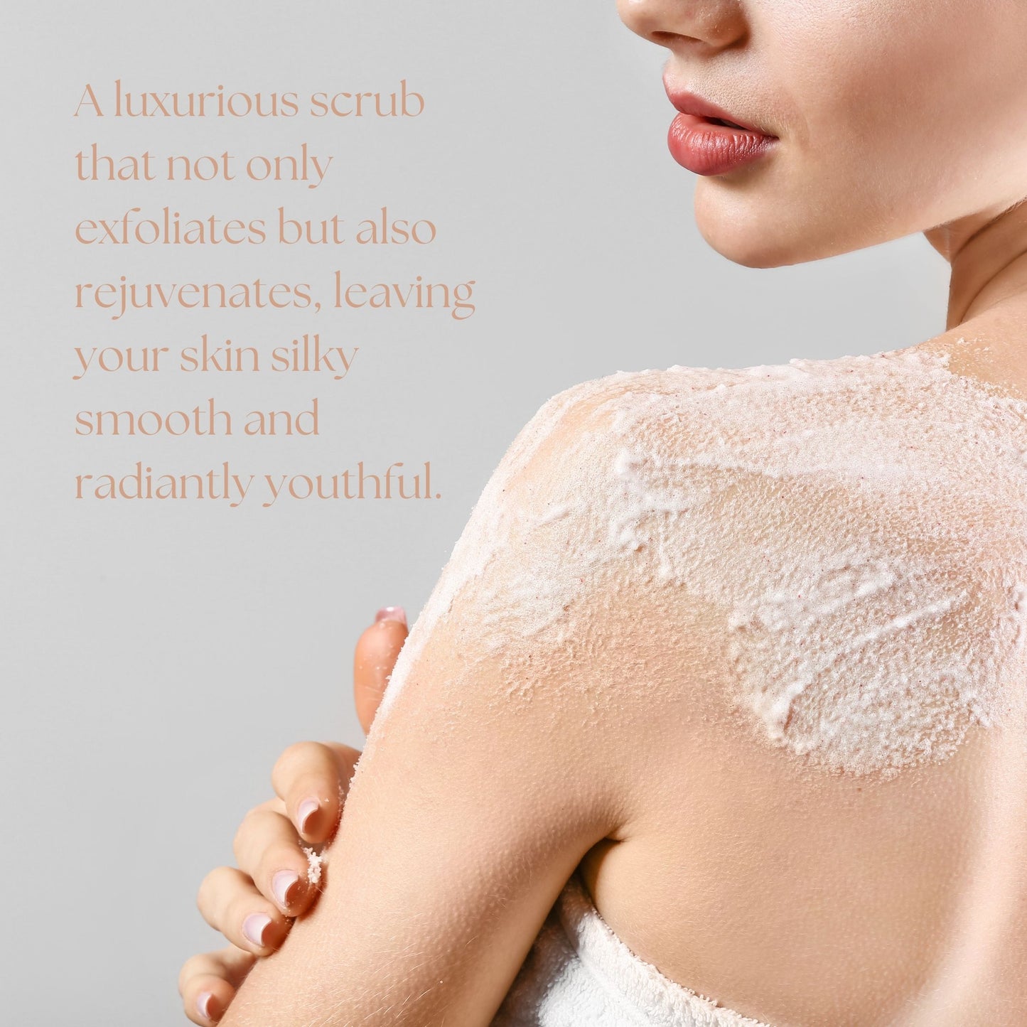 Euroscent® Organic Milk Salt Body Scrub