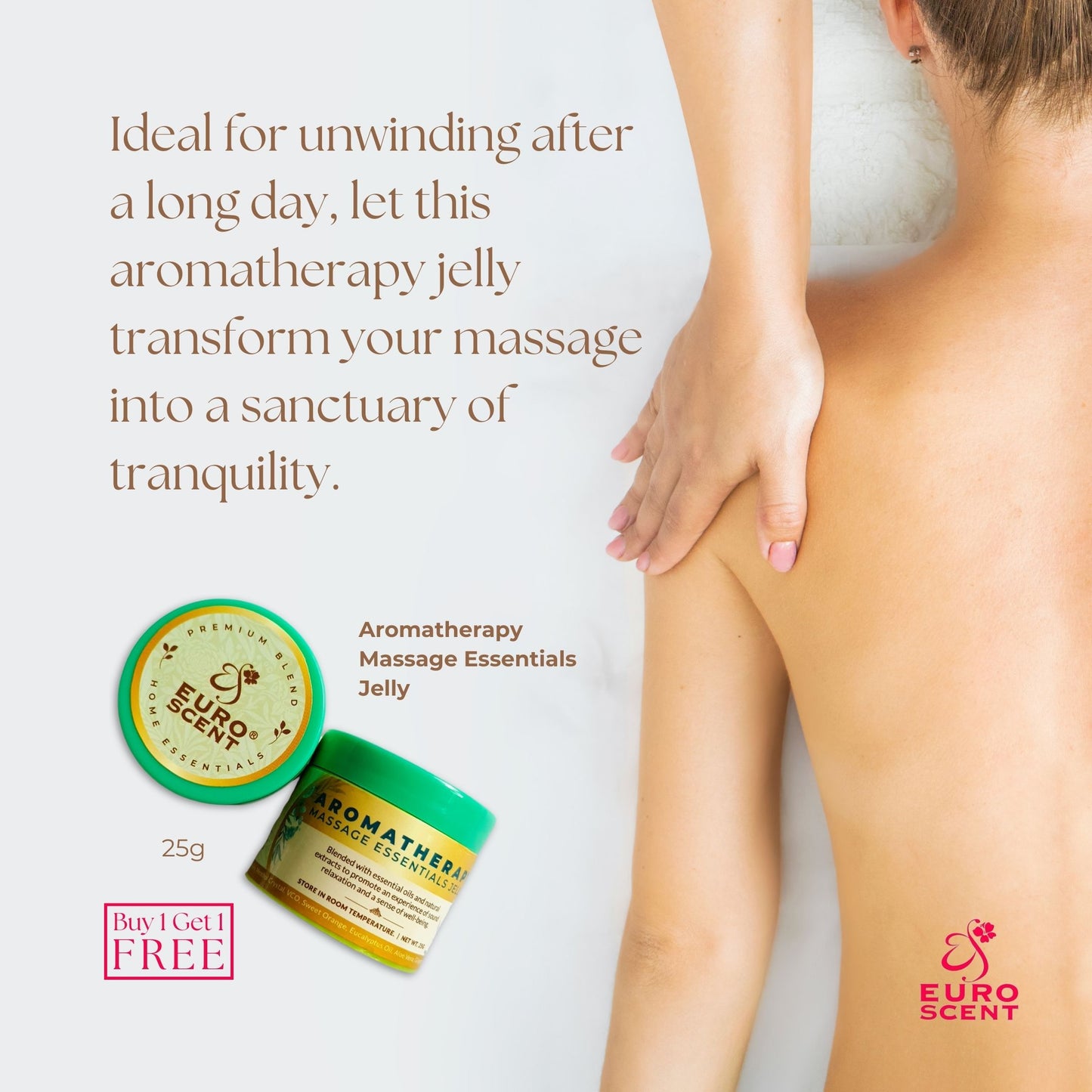 Euroscent® Aromatherapy Massage Essentials Jelly Bundle (Set of 2)