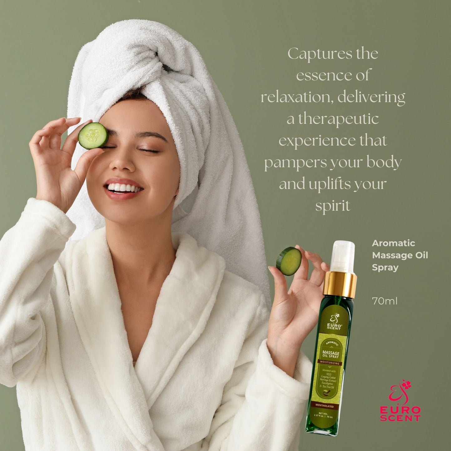 Business Trial Kit : Set B - Aromatic Massage Oil + Aeron EDP For Men + Florida Spell EDT For Women