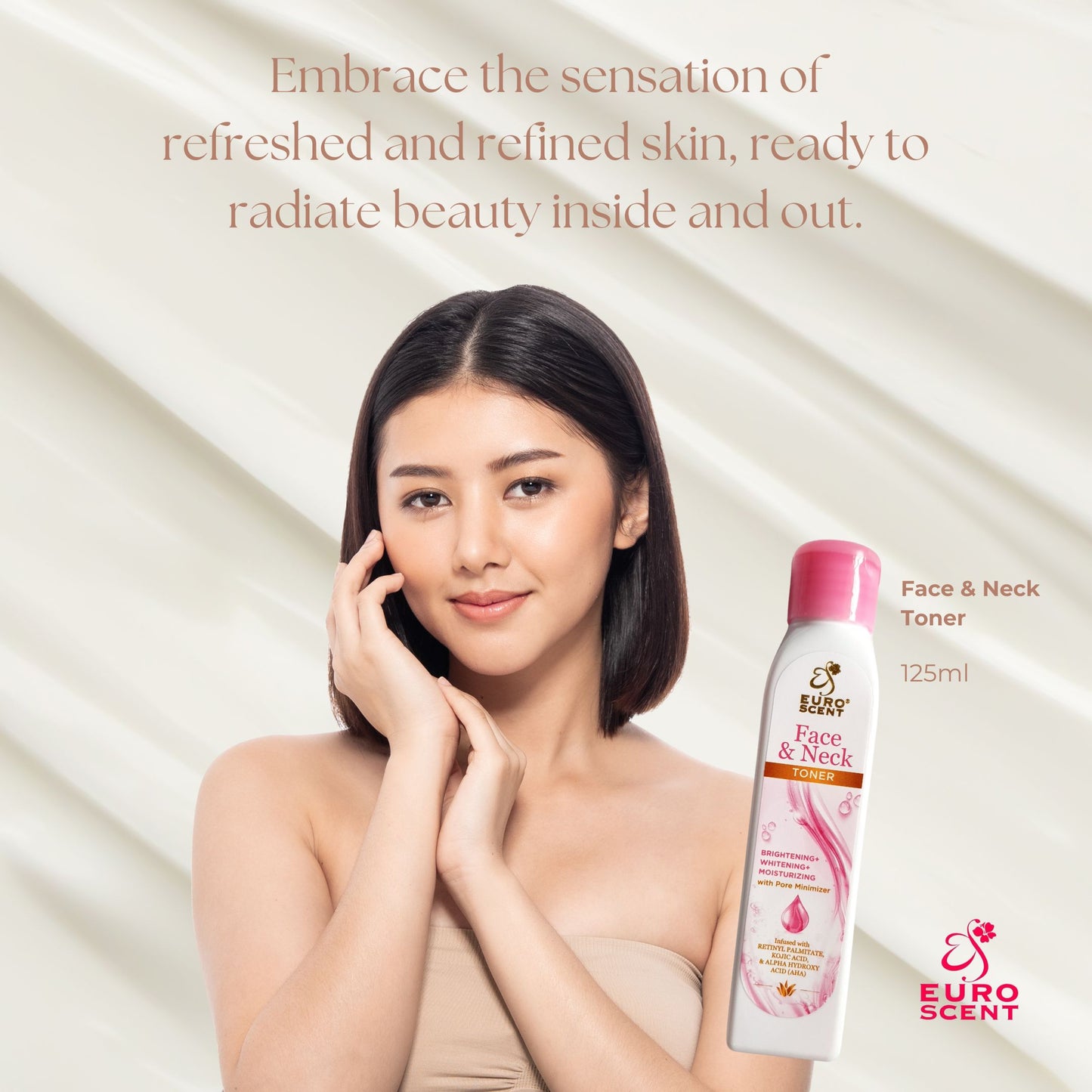 Euroscent® Face & Neck Toner Skincare Brightening
