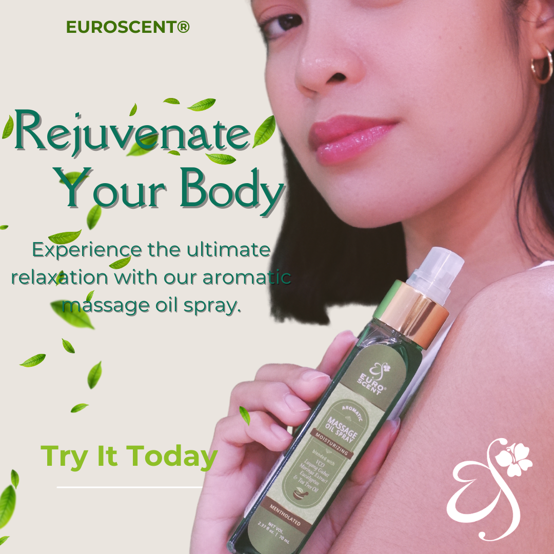 Euroscent® Aromatic Massage Oil Spray