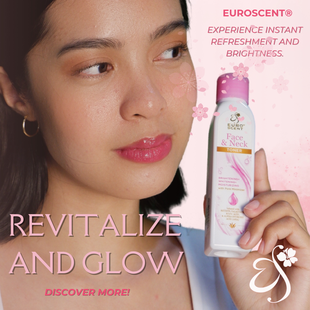 Euroscent® Face & Neck Toner Skincare Brightening