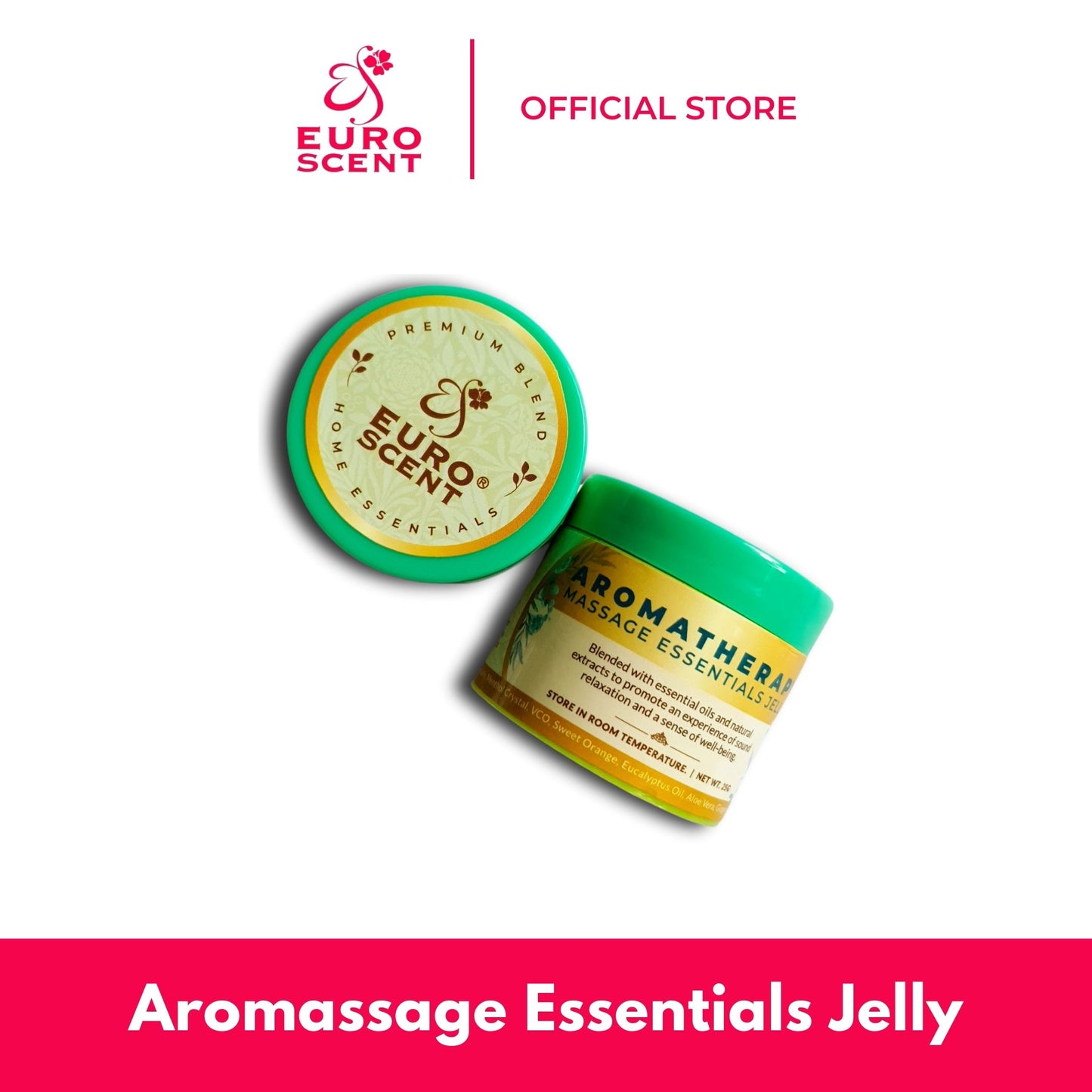 Euroscent® Aromatherapy Massage Essentials Jelly Bundle (Set of 2)