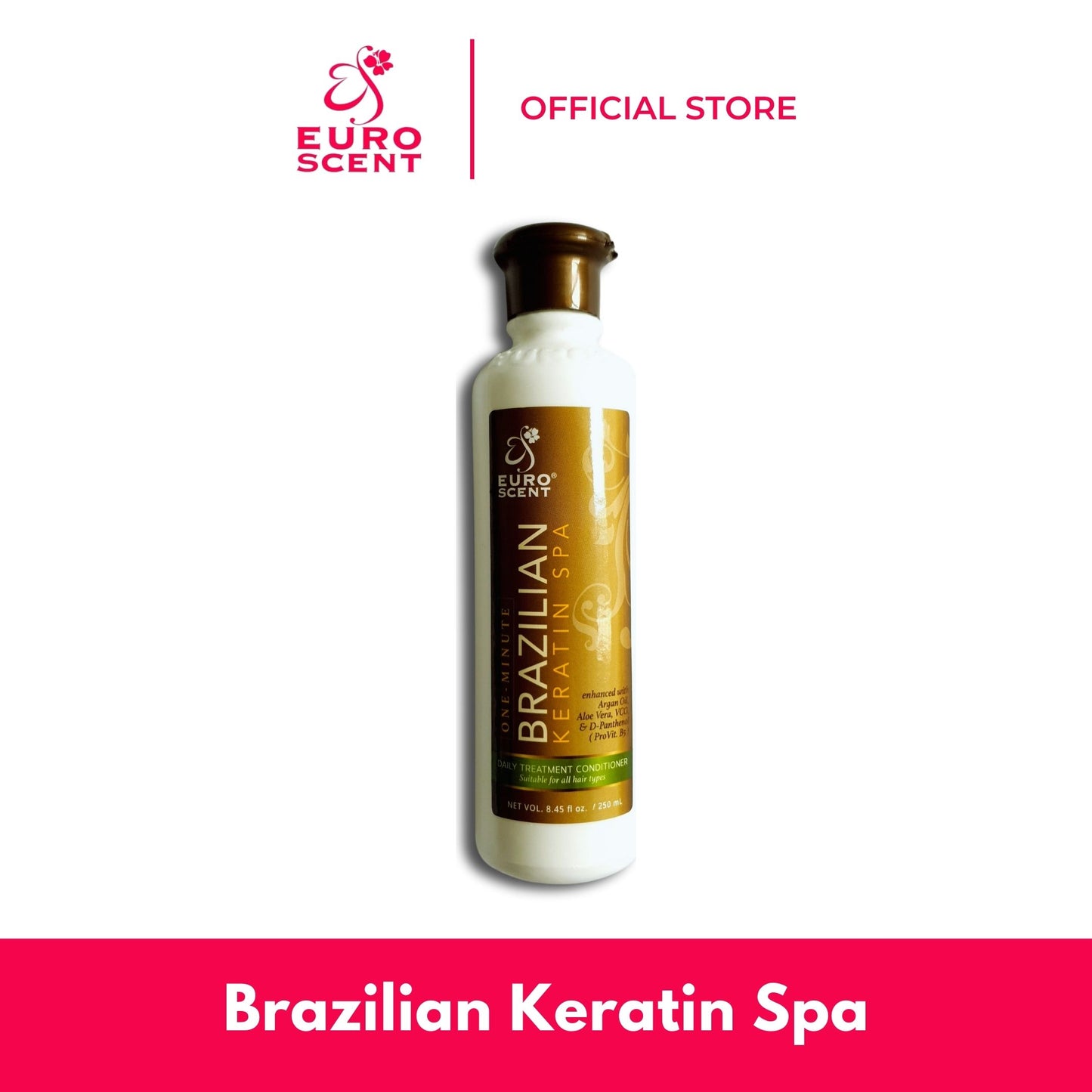 Euroscent® One-Minute Brazilian Keratin Spa