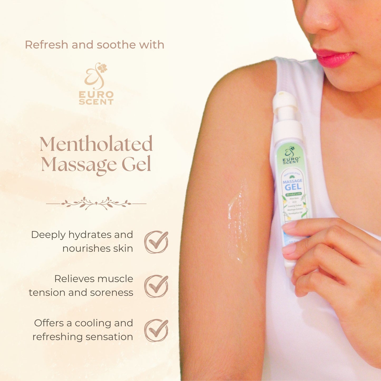 Business Trial Kit : Set A - Cocomilk Shampoo and Conditioner + Princess Victoria - EDT For Women + Mentholated Massage Gel Product Trial Kit