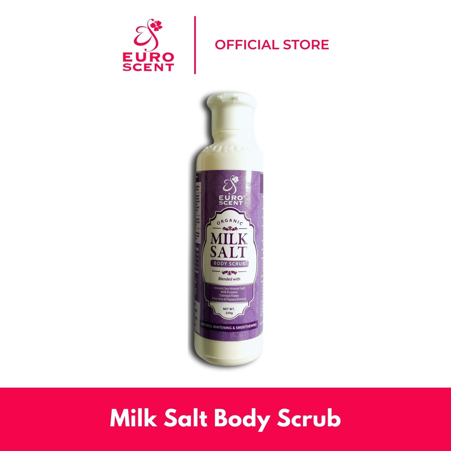 Euroscent® Organic Milk Salt Body Scrub