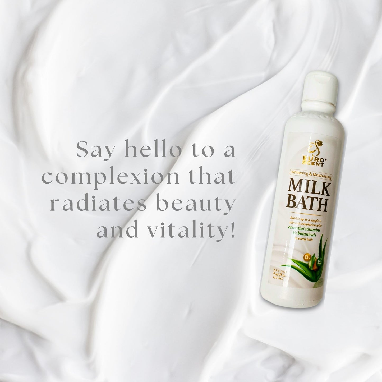 Euroscent® Whitening & Moisturizing Milk Bath