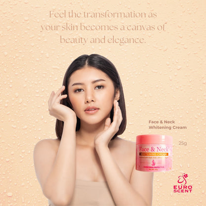 Euroscent® Face & Neck Whitening Cream Moisturizer