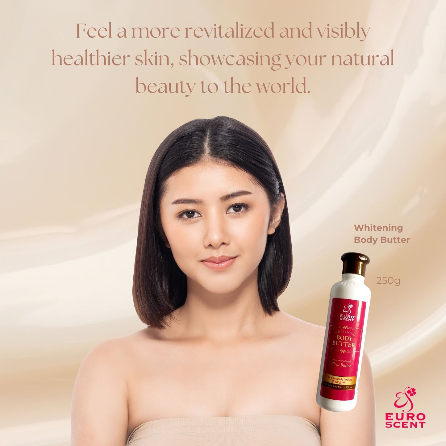 Euroscent® WHITENING BODY BUTTER LOTION