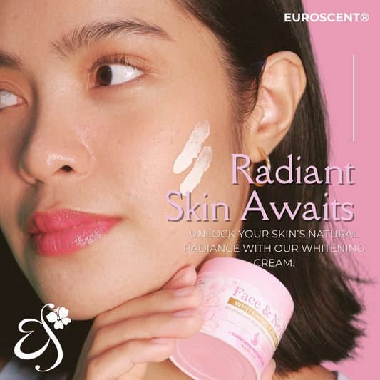 Euroscent® Face & Neck Whitening Cream Moisturizer