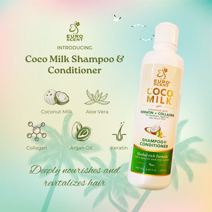 Euroscent® Coco Milk - Shampoo & Conditioner