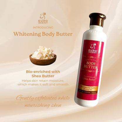 Euroscent® WHITENING BODY BUTTER LOTION