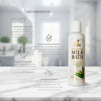 Euroscent® Whitening & Moisturizing Milk Bath
