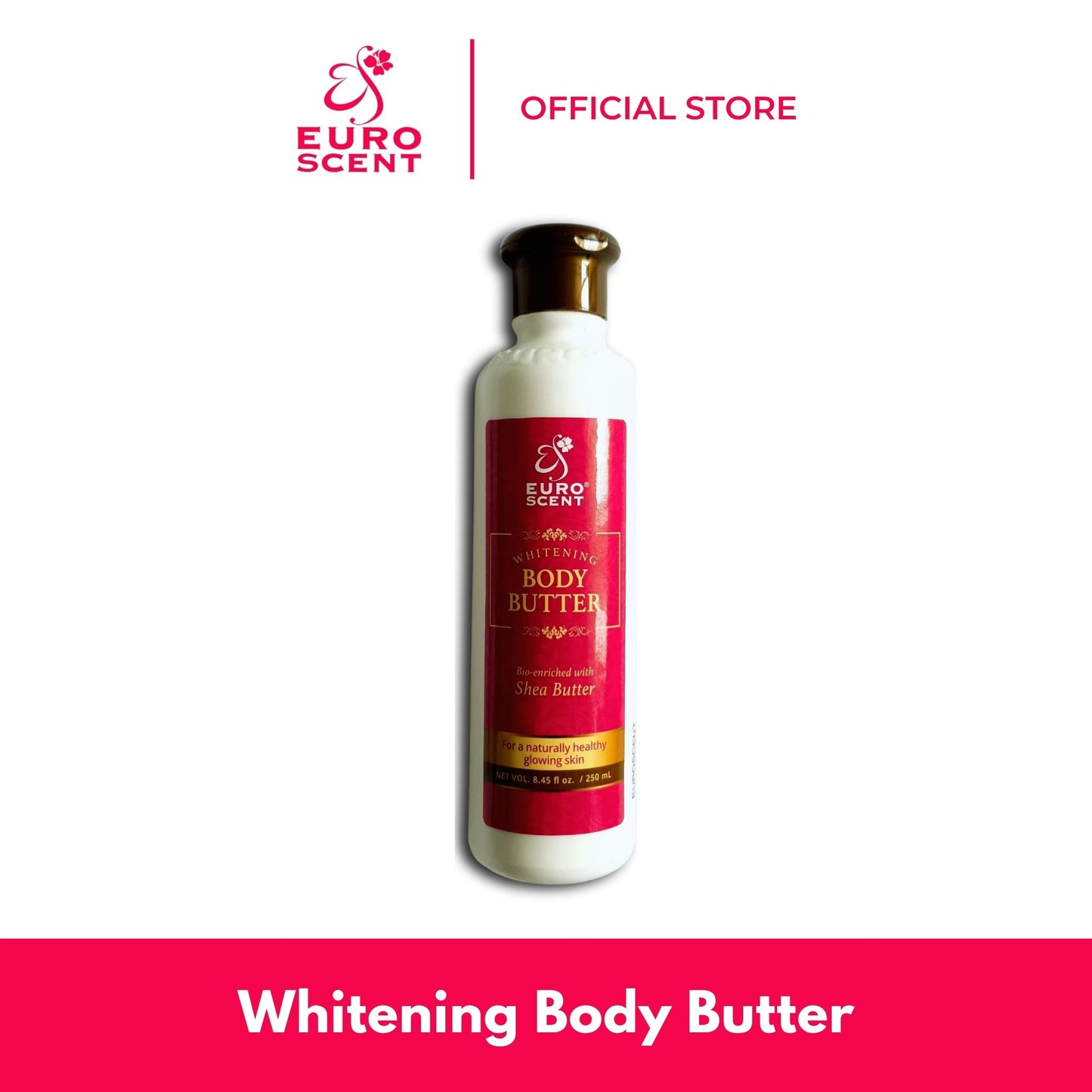Euroscent® WHITENING BODY BUTTER LOTION