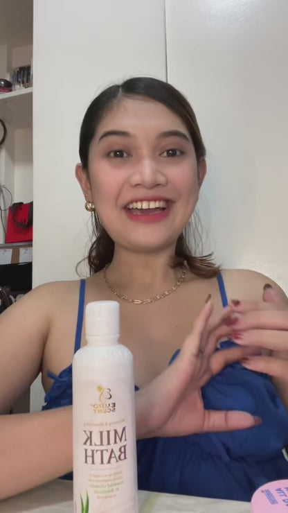 Euroscent® Milk Salt + Kojic Organic Body Scrub